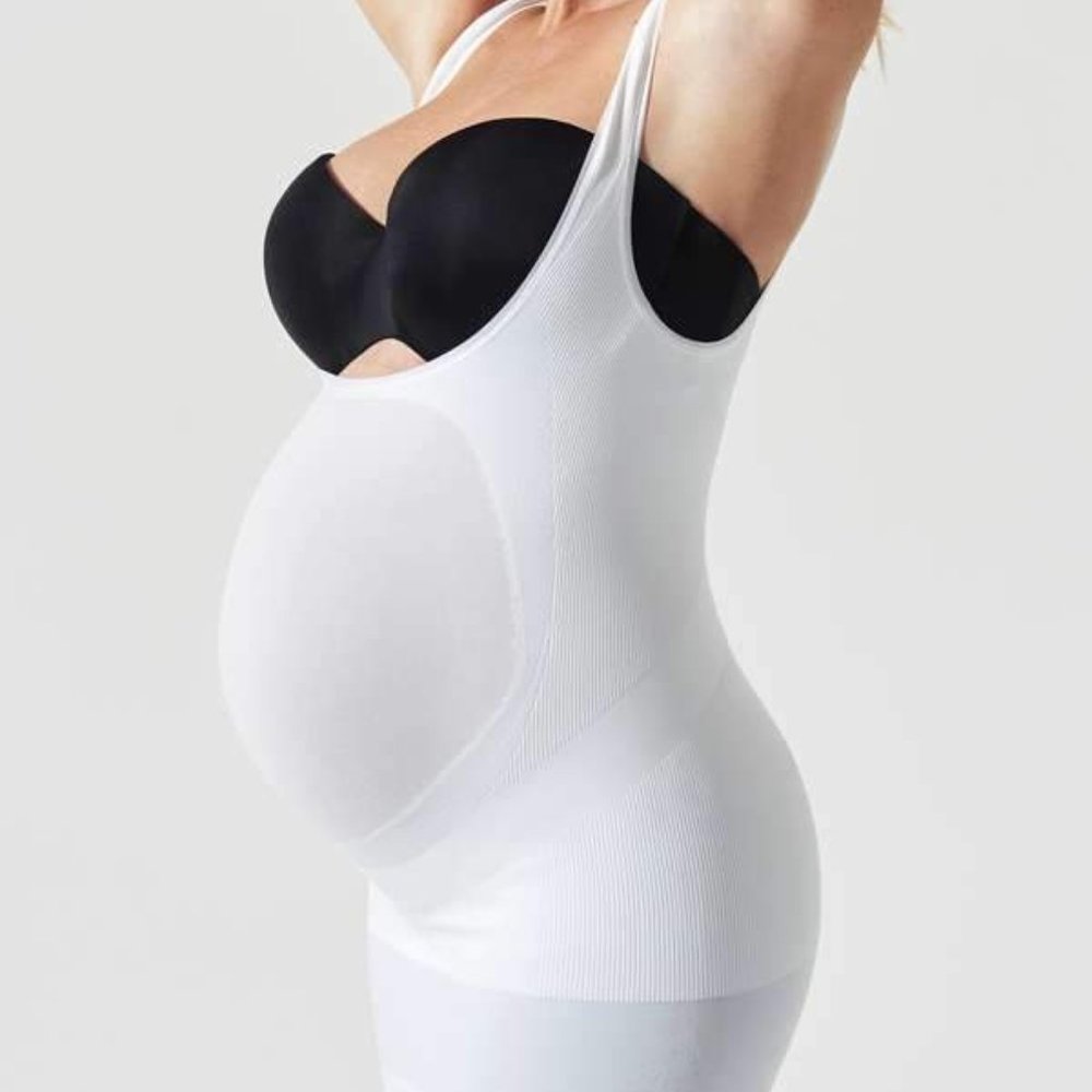 NWT Blanqi White Underbust Nursing Support Tank, sz M